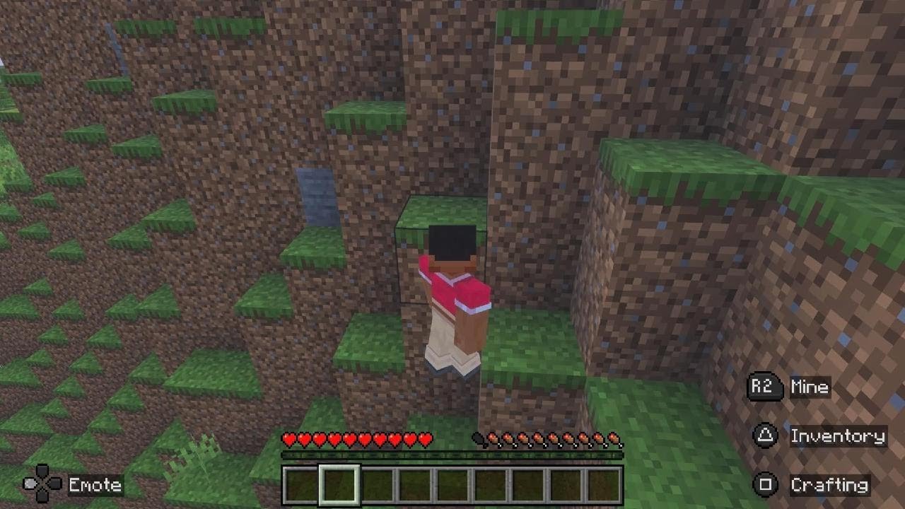 Killed all the villagers and I tried to climb on a