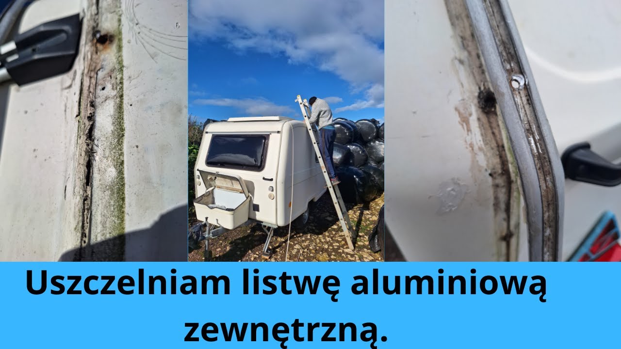 Zdejmuję aluminiową listę zewnętrzną (przeciek) w N126e !!!!. #52.