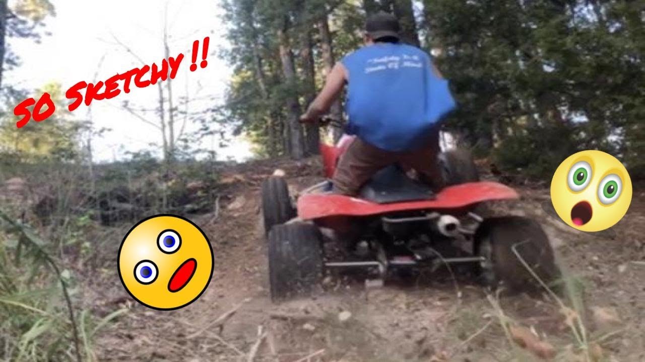 TRX400EX Ripping trails and hills!!!