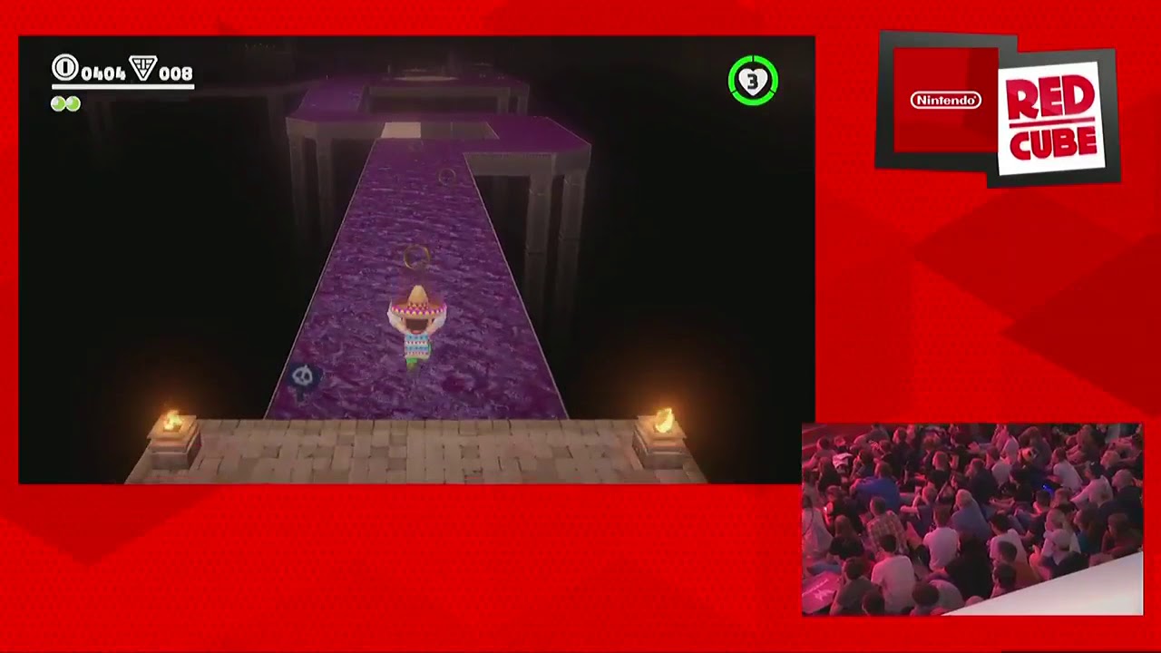 Nintendo at Gamescom 2017 - Super Mario Odyssey gameplay with Charles Martinet