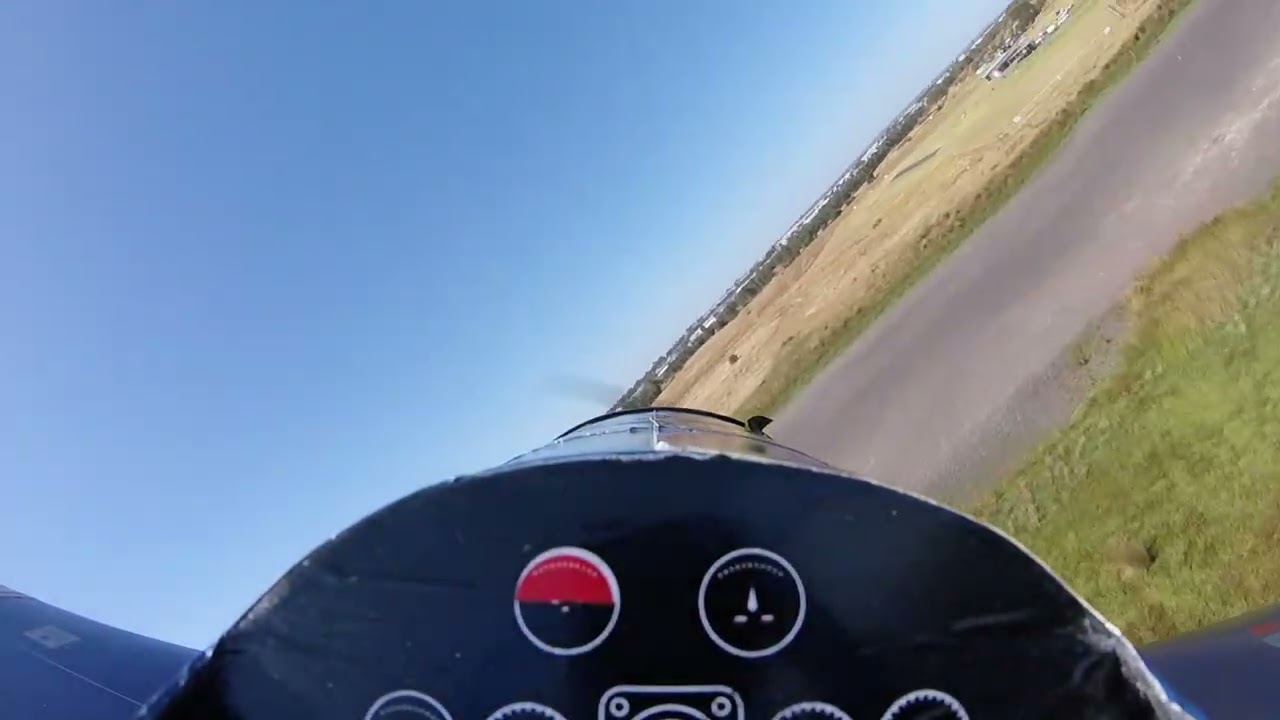 RC F8F Bearcat new camera position: Flight Seven