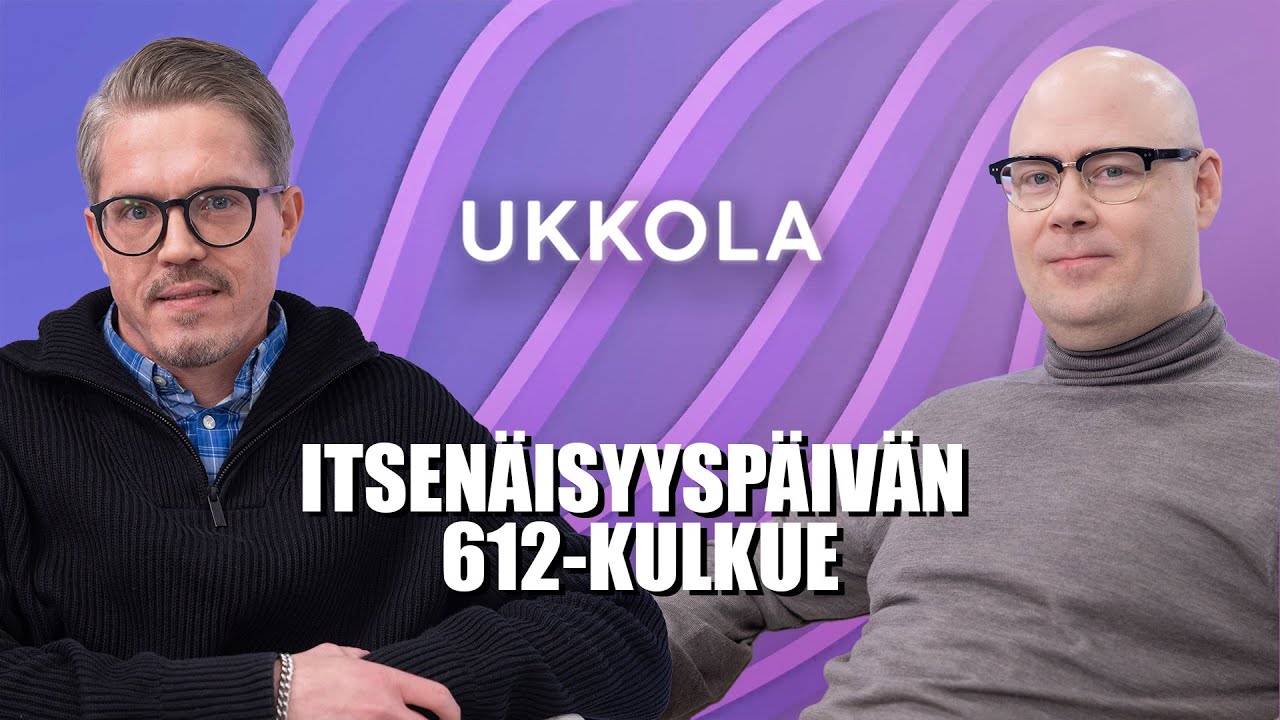 UKKOLA: Itsen&auml;isyysp&auml;iv&auml;n 612-kulkue / Taneli H&auml;m&auml;l&auml;inen ja Simo Gr&ouml;nroos