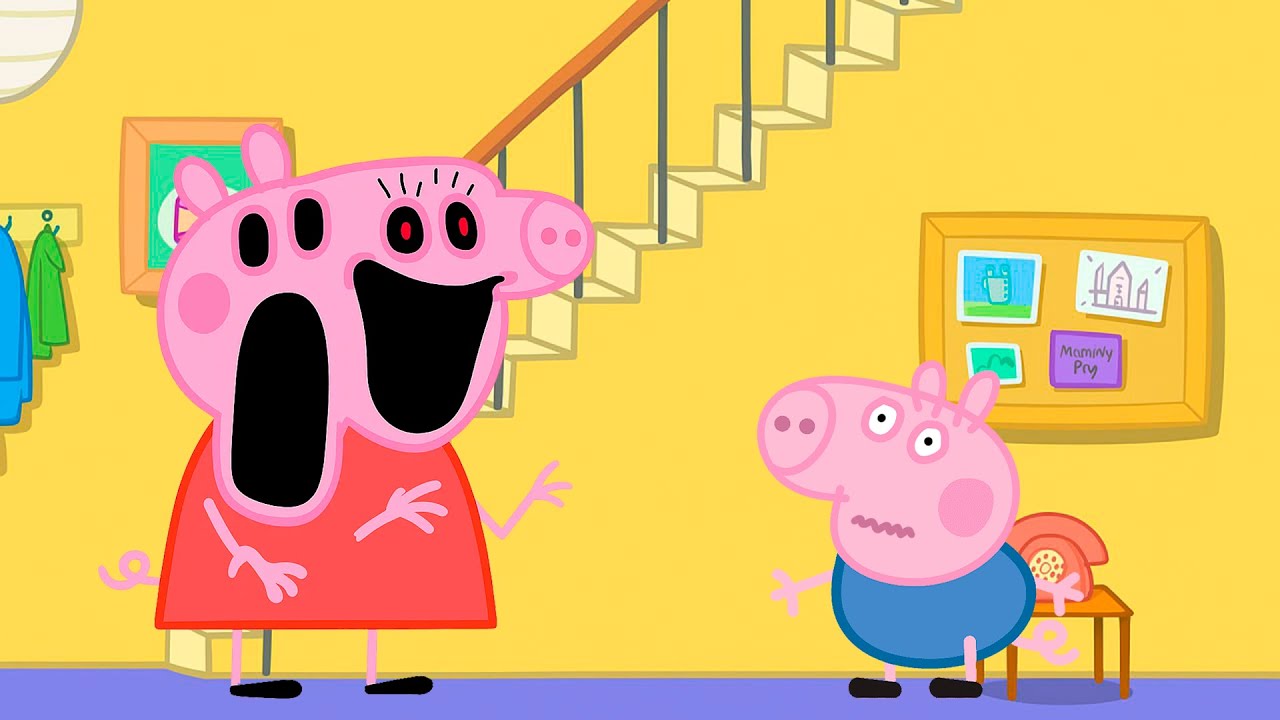 Peppa Pig DELETED EPISODE: The Peppa and Mummy Pig Monster