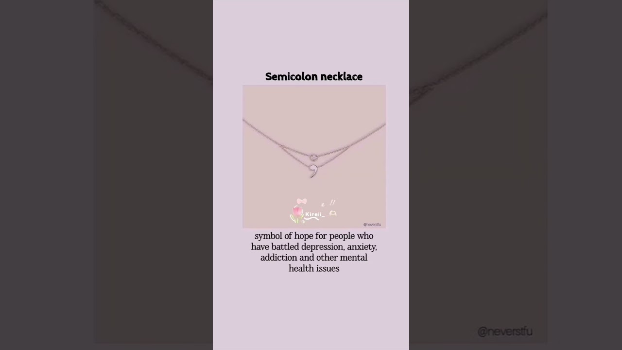 Necklace symbols with meanings! @Kireii_ SUBSCRIBE FOR MORE!