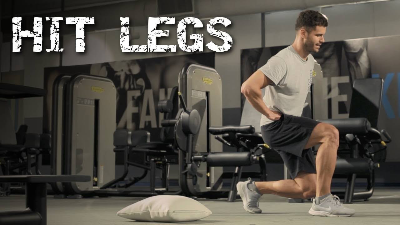 Intenzivan trening za mišiće nogu bez rekvizita 1 (HIT Legs, no equipment 1)
