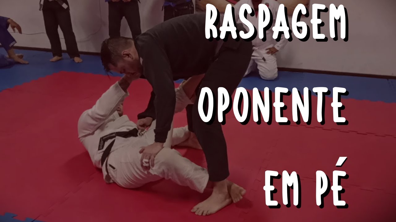 Raspagem Guarda Aberta | Raspagem adversário em pé