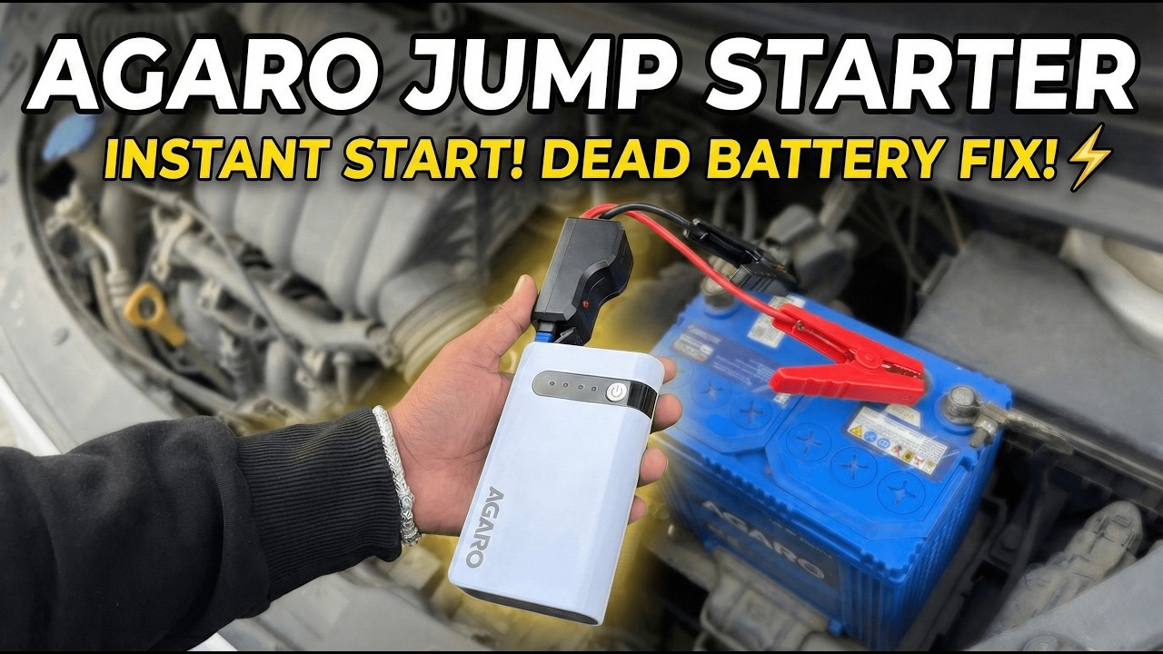Best Budget Car Jump Starter Review | How to Start Your Car with AGARO Jump Starter