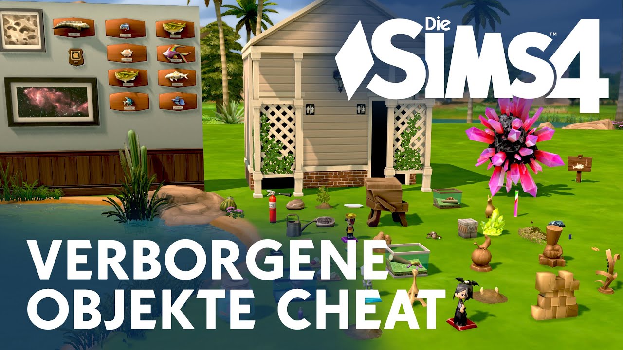 Die Sims 4: Verborgene Objekte freischalten - Debug Cheat