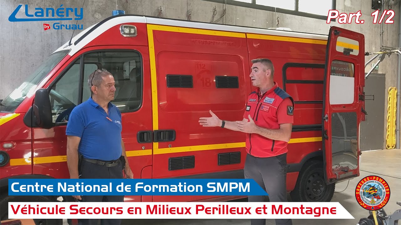 Interview : reconditionnement d'un VSAV pompier en VIMP pour le Centre National de Formation SMPM