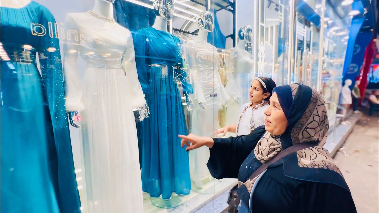 خدت حفيدتي وروّحنا نحجز الميكب 💄 والفساتين 👗👗 أنا من الفرحه طايره🕊️💃✨تجهيزات حفله العمر😭❤️
