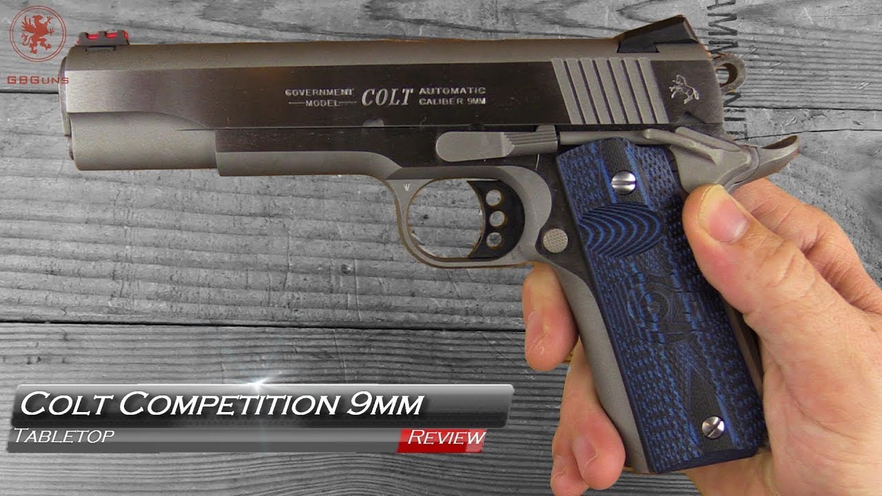 Colt Competition 9mm 1911. Настольный обзор и полевая экспертиза.