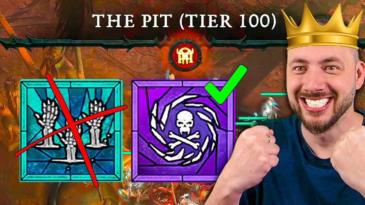 IMMORTAL Golem King - NO Holy Bolt! - Easy Pit Tier 100 Clear - Season 4 Diablo 4 Guides