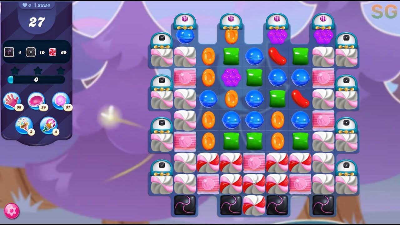 Candy Crush Saga Level 2334 (No Boosters)