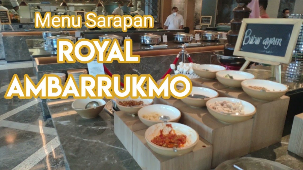 Menu Sarapan Bintang 5 Hotel Royal Ambarrukmo Jogja