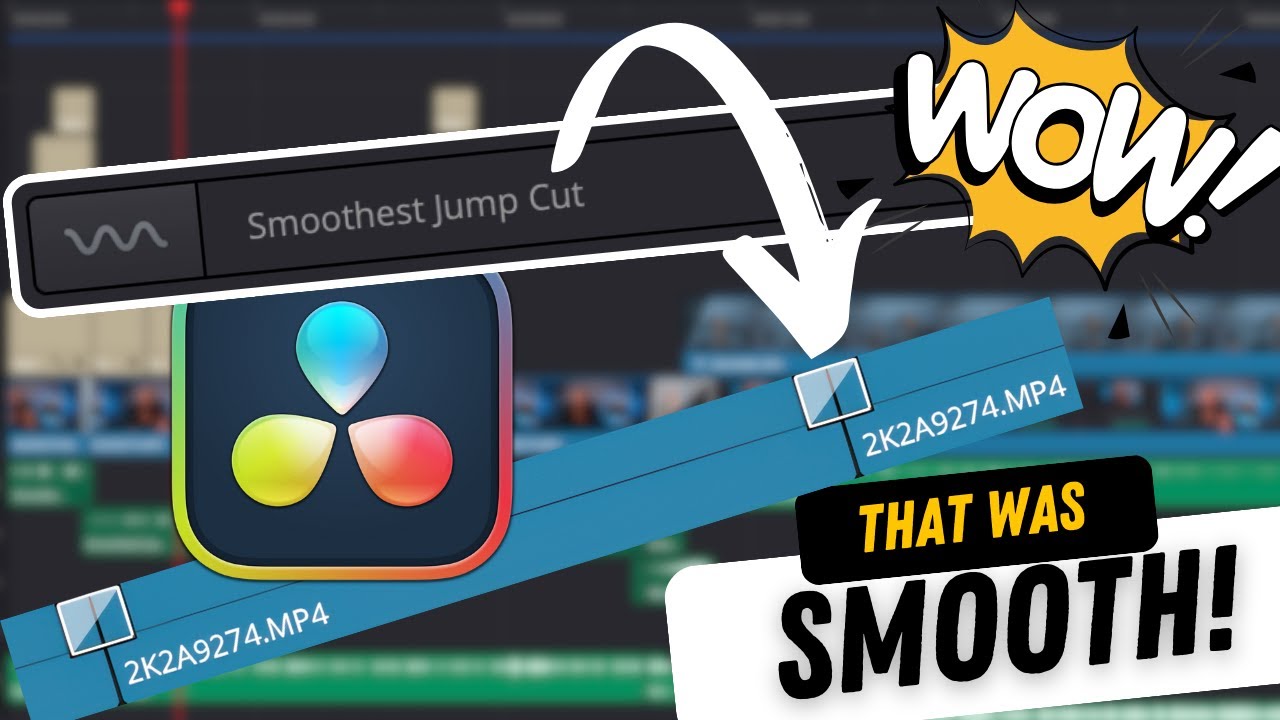 The SMOOTHEST Jump Cuts EVER In DaVinci Resolve
