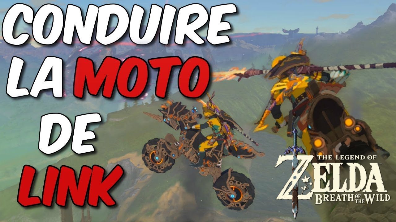 COMMENT AVOIR LA MOTO DANS ZELDA BREATH OF THE WILD DLC 2 SECRETS #358