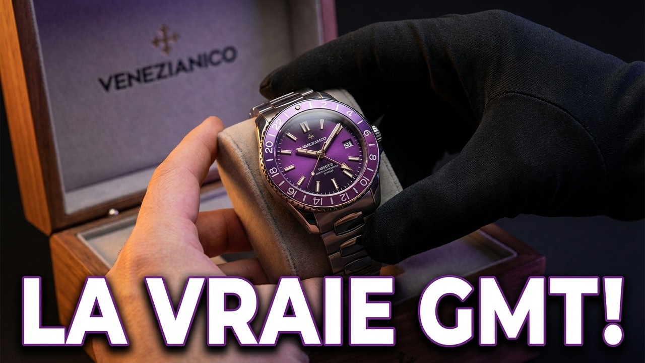 TRUE GMT &Agrave; 1000&euro; : La Venezianico Nereide s'impose avec un cadran VIOLET MAGN&Eacute;TIQUE !