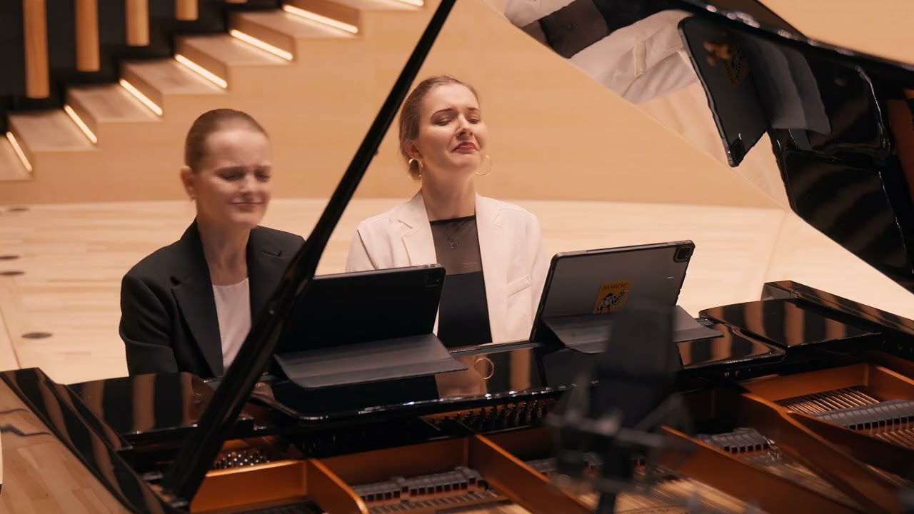 Moritz Moszkowski - From Foreign Parts op. 23 no. 5: Italy (Reverie Piano Duo: Kierc / Moliszewska)