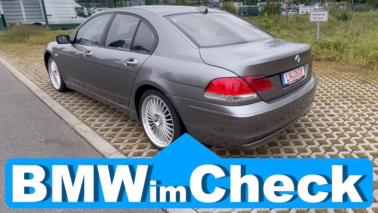 Günstige V8 Limo im Check - BMW E65 750i aus 2010