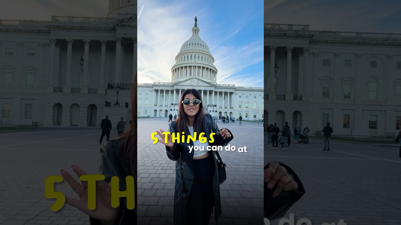 Top 5 Free Things to Do in Washington, D.C. | Explore Iconic Landmarks in the U.S. Capital 🇺🇸