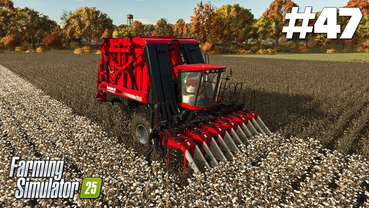 Zbieranie bawełny - Farming Simulator 25 | #47