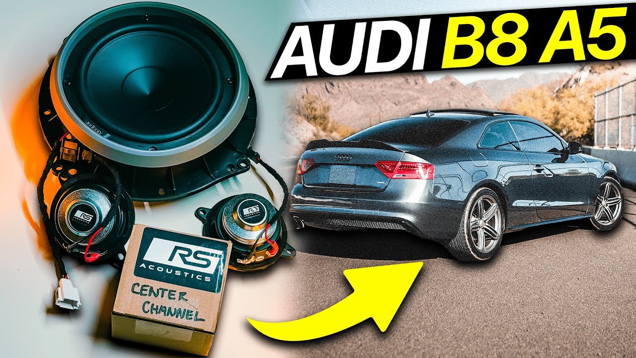 2008-2017 Audi B8/8.5 A5 Speaker Replacement (RS Acoustics)