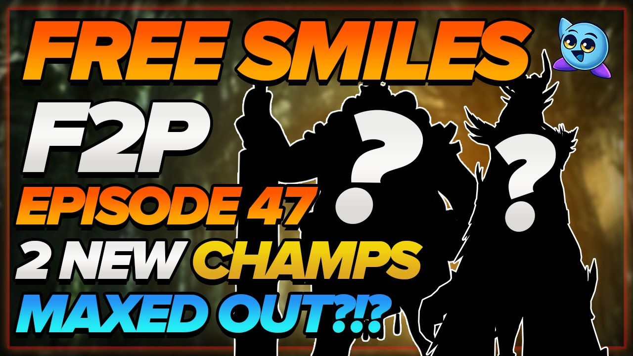 'F2P' HUGE BOOST TO MY ROSTER!! | FREE SMILES - EPISODE 47 | RAID: Shadow Legends