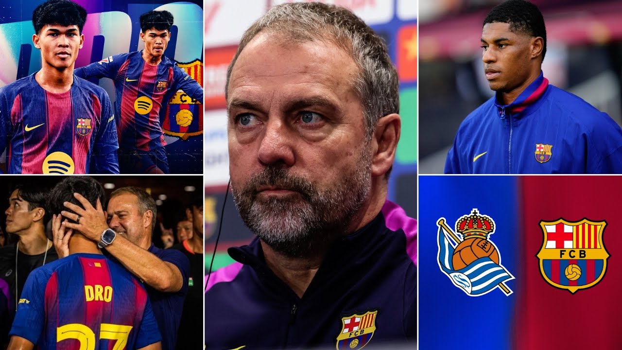 DRO IS LEAVING BARCELONA TO JOIN PSG - HANSI FLICK IS FURIOUS - FULL REACTION!