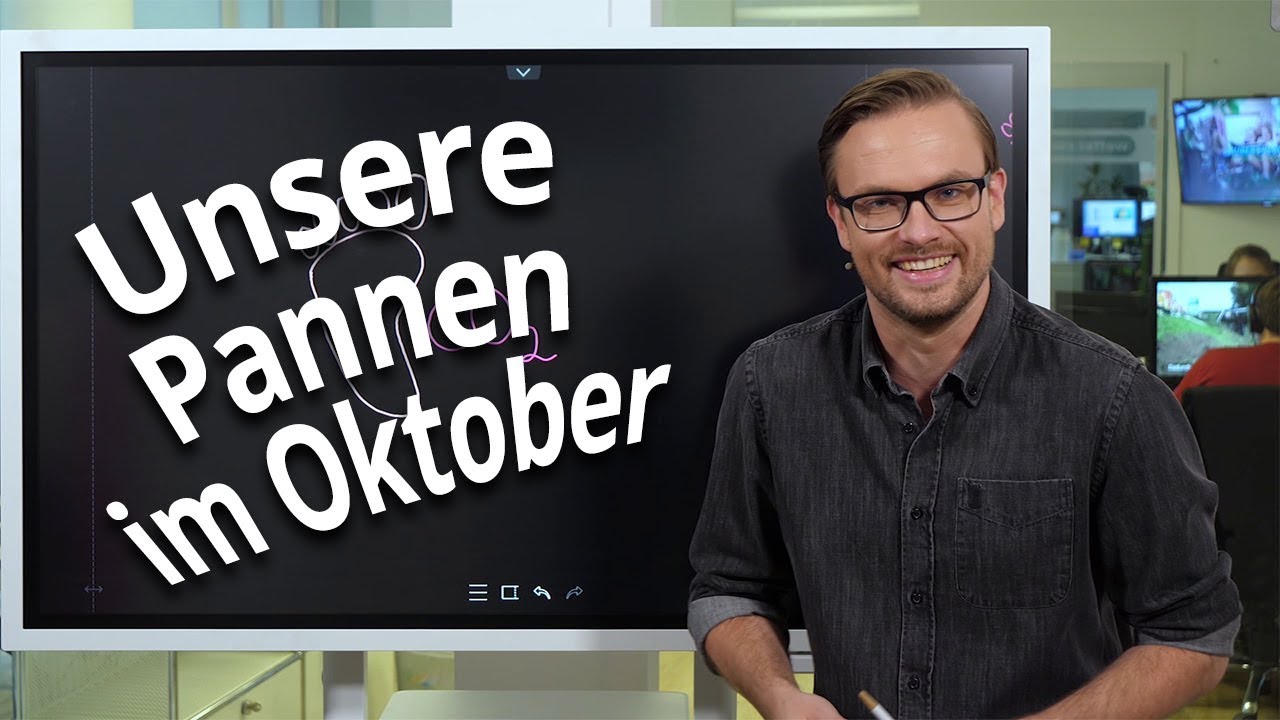 Outtakes 2019: Unsere Pannen und Versprecher vom Oktober