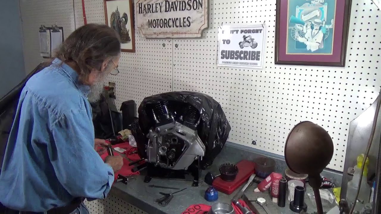 Установка распредвала и сапуна Harley Davidson Shovelhead