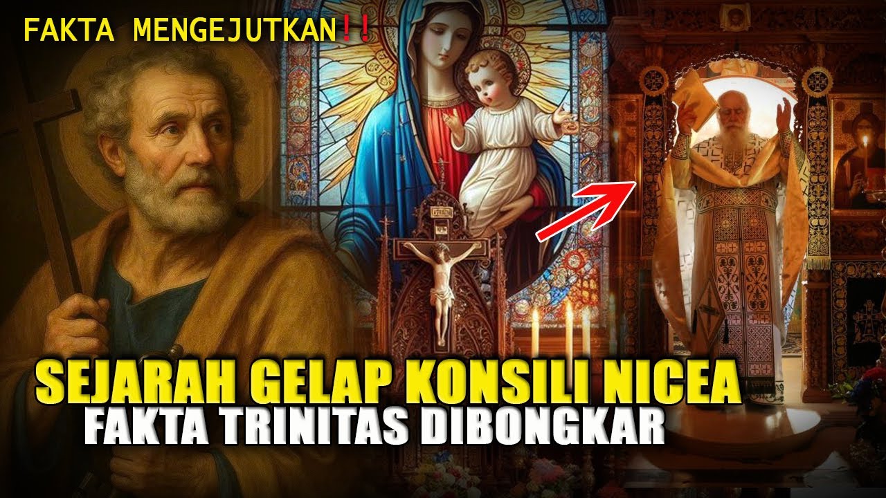 TRINITAS DIBONGKAR‼️ Sejarah Gelap Konsili Nicea yang Disembunyikan Gereja