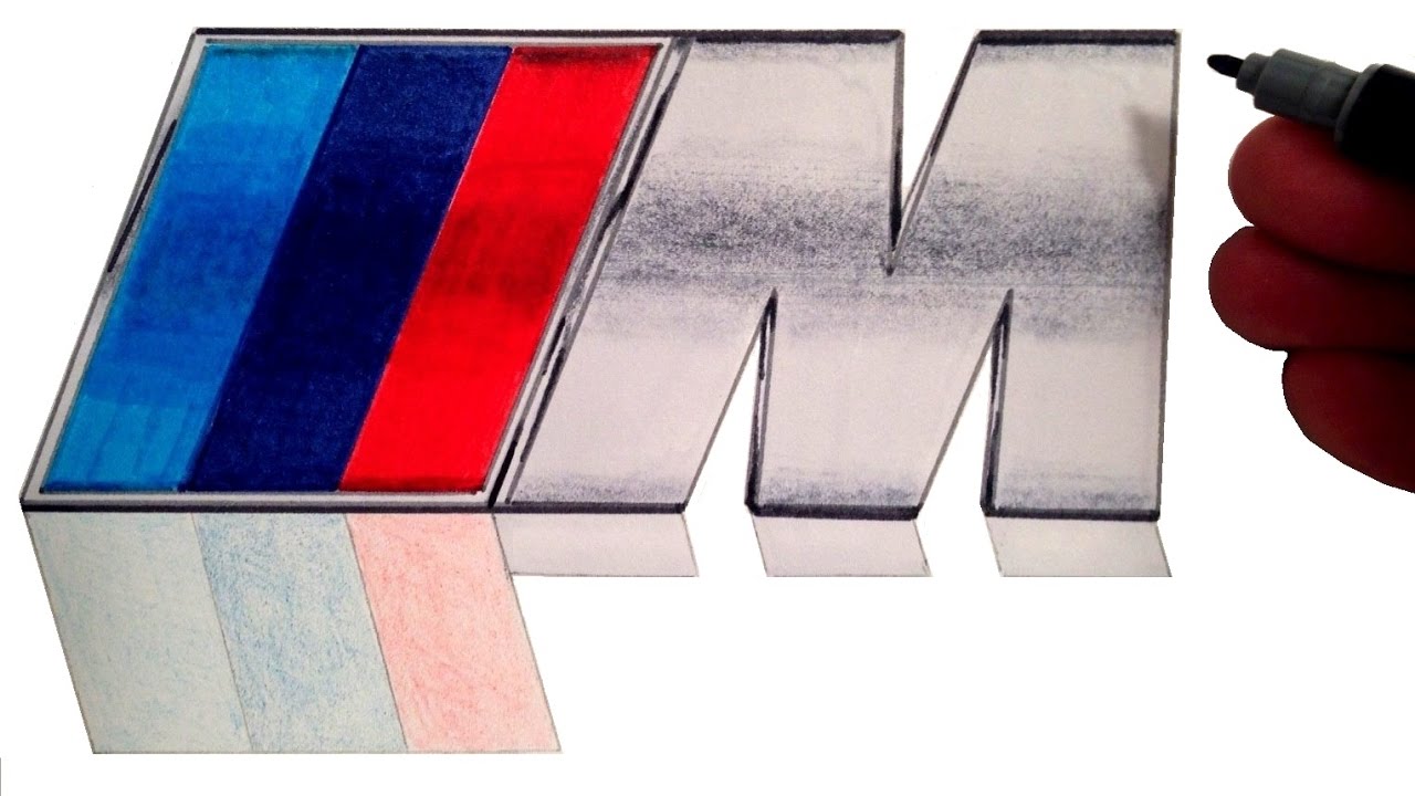 How to Draw the BMW M Logo