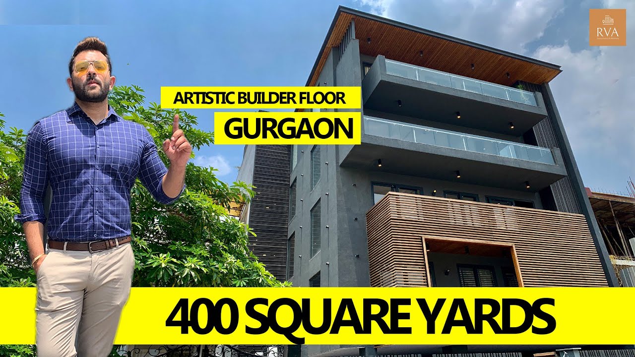 Gurgaon Artistic Builder Floor | 400+ Sq yards | 4BHK | DLF City | NH8 Access | Distress Deal