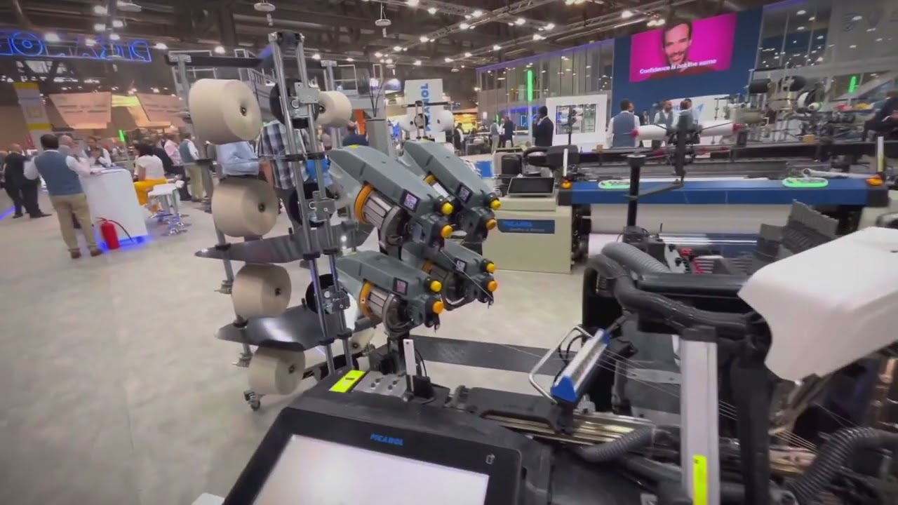 PICANOL Ultimax Rapier loom launch in ITMA Milano 2023 - 4K video quality