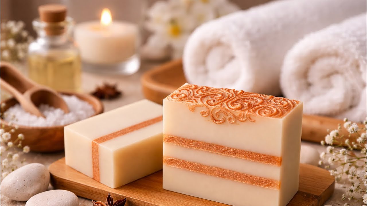 Creating Shimmering Soap Embeds Using Melt & Pour Soap