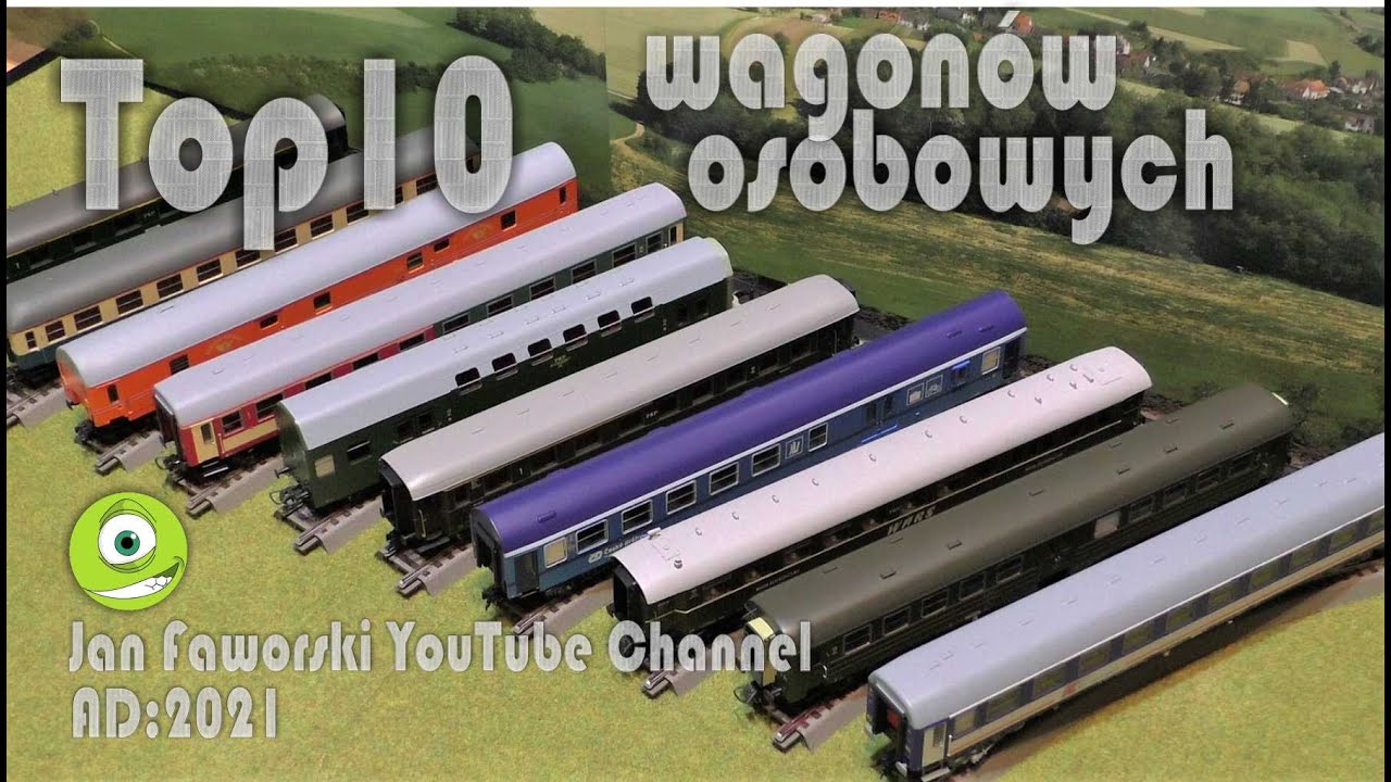 Top10 wagony osobowe