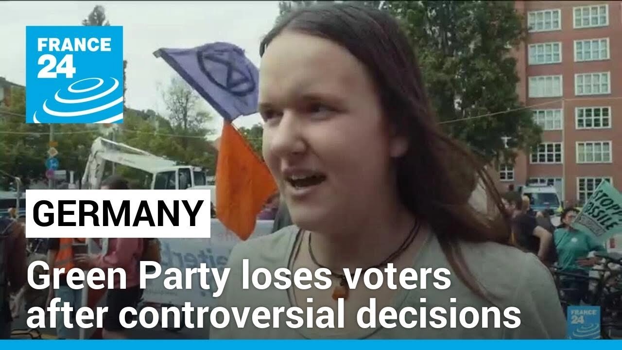 European elections: Germany's Green Party loses voters after controversial decisions &bull; FRANCE 24