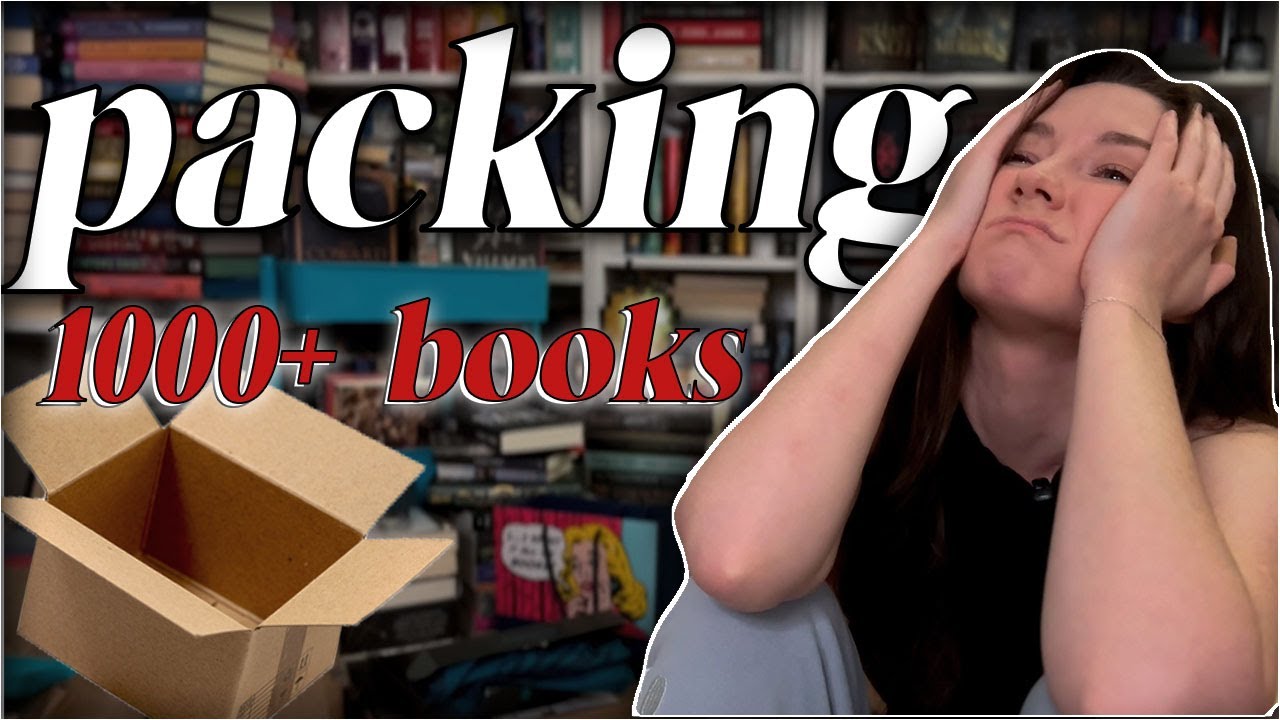 MOVING WITH 1000+ BOOKS | Part 2: The Neverending [packing] Story