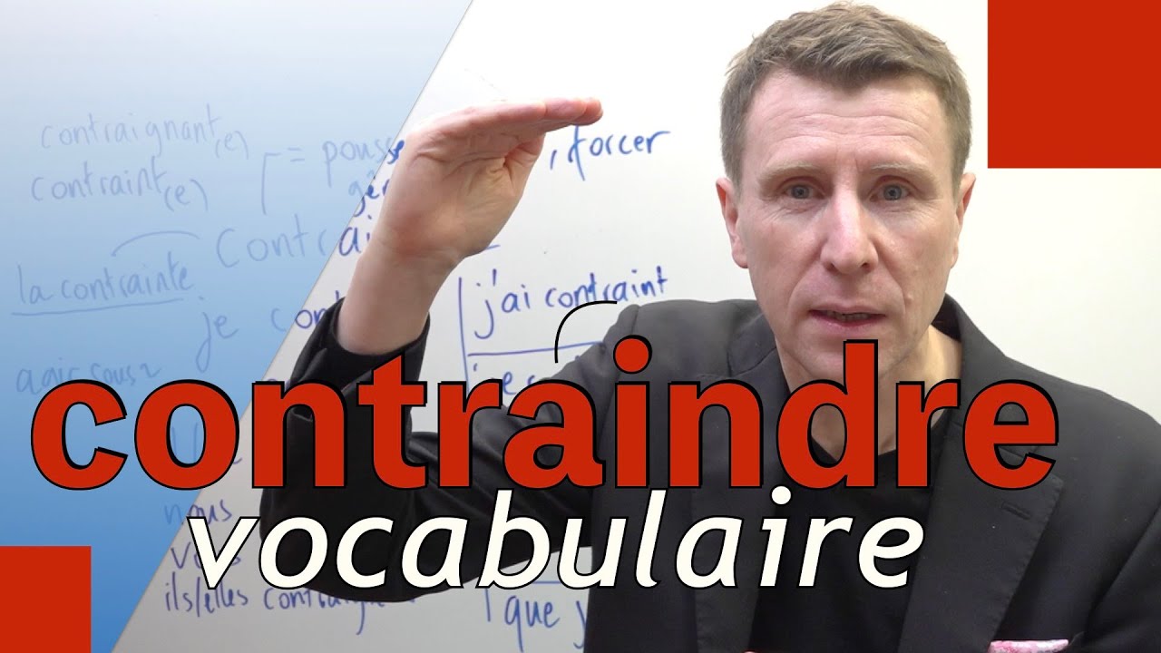 🇫🇷 APPRENDRE le français - leçon facile de vocabulaire autour du mot 