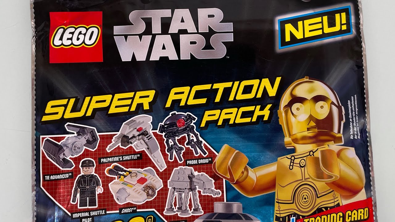 Lego Star Wars 4 Super Action Pack  Wundertüten auspacken