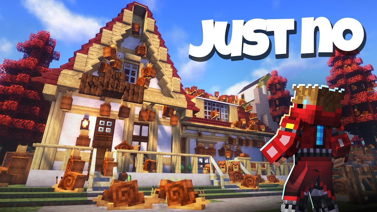 They RUINED My Base With a MILLION SNAILS in Minecraft Create !