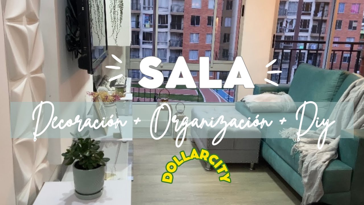 DECORE mi SALA 🛋️ con productos #dollarcity ✅ | Hábitos para una casa impecable 💫