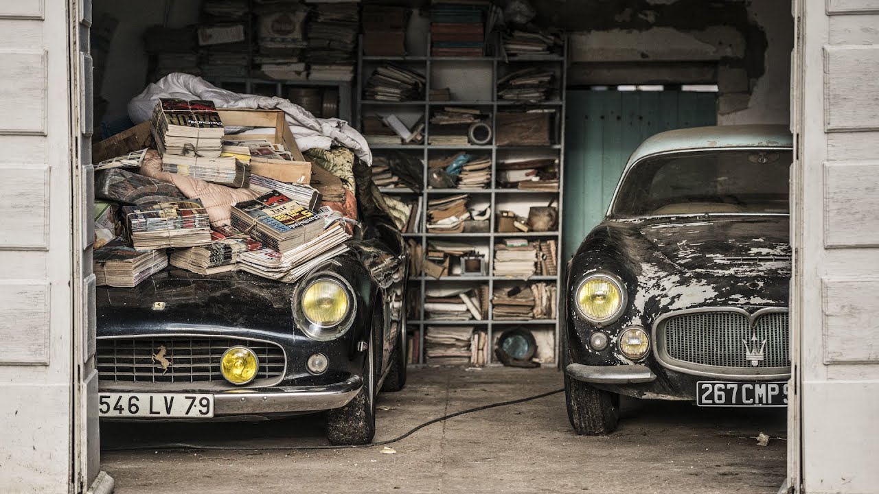 Sixty Lost Vintage Cars Discovered in French Barn