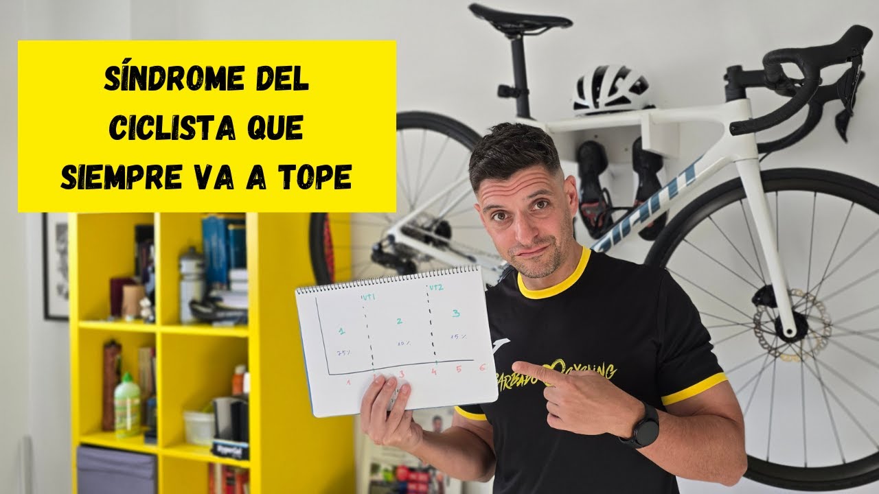 Síndrome del ciclista que siempre va a tope