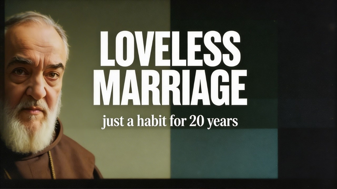 What Padre Pio SAW in Marriages Without Love — Just Habit