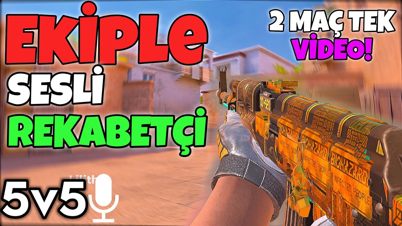 STANDOFF 2 | Ekiple Sesli Rekabetçi #4 - Bu Tayfa Çok Fena! | 0.35.0