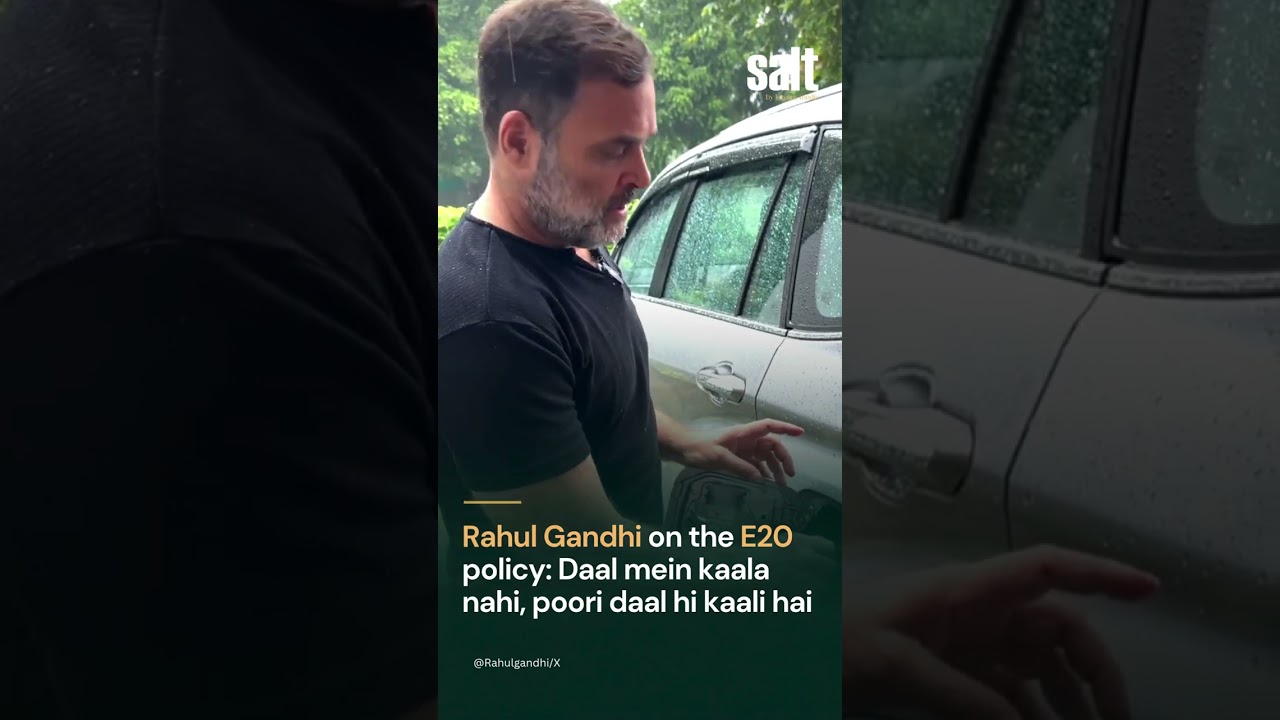 Rahul Gandhi on E20: Daal Mein Kaala Nahi, Poori Daal Hi Kaali Hai