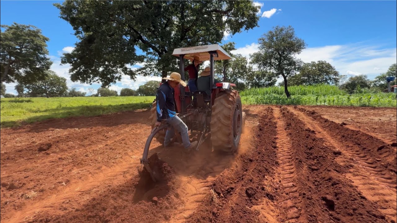 Testando sucador caseiro 🚜