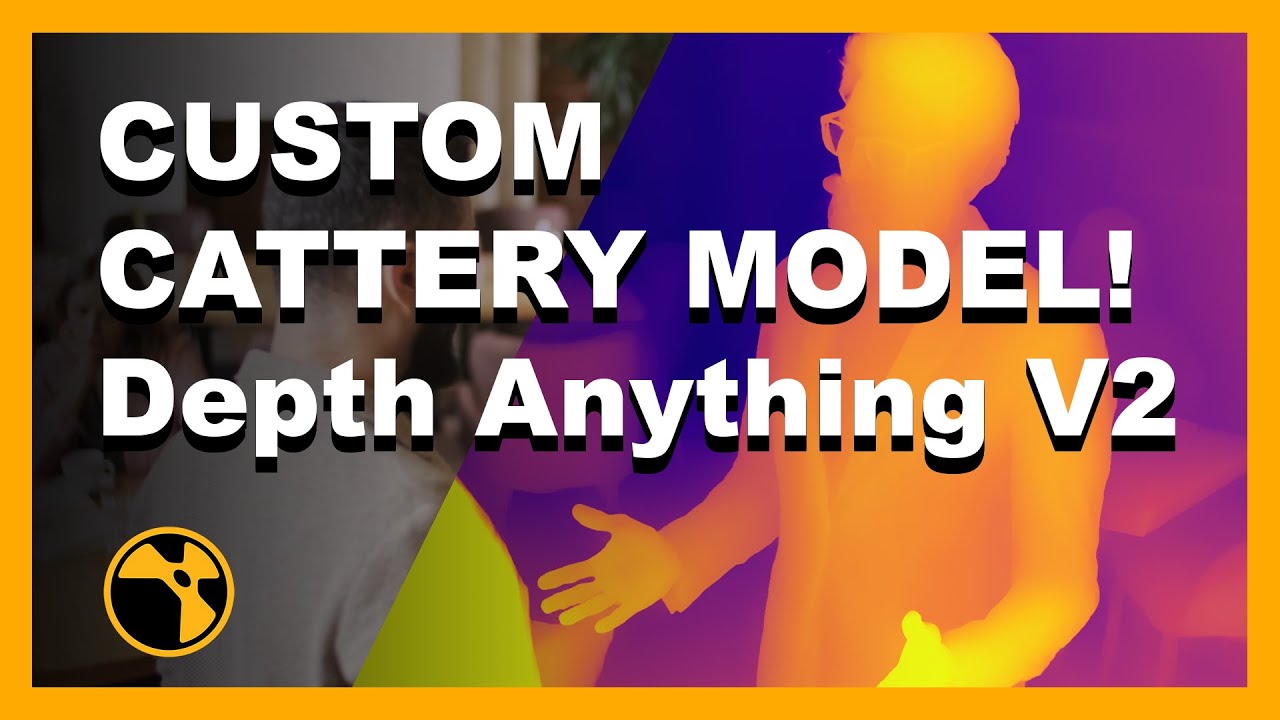 Custom Cattery Model - Depth Anything V2 - Nuke