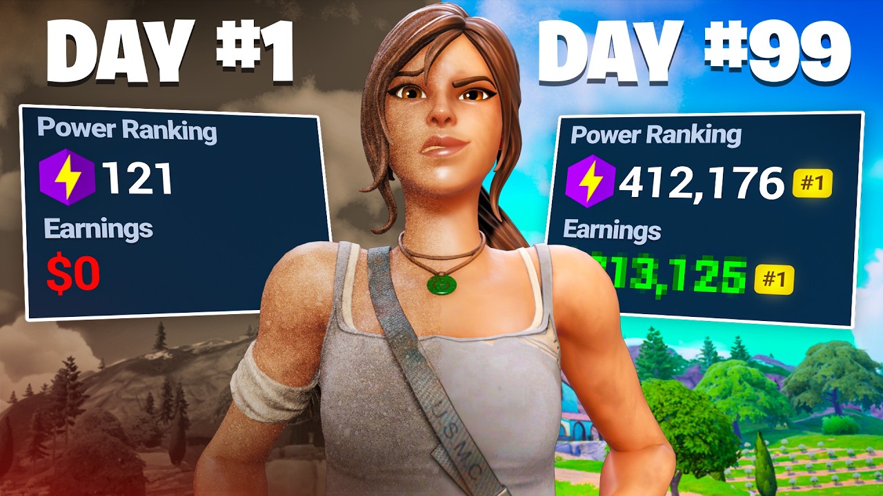 100-дневный курс повышения уровня мастерства в Fortnite (от новичка до профессионала)